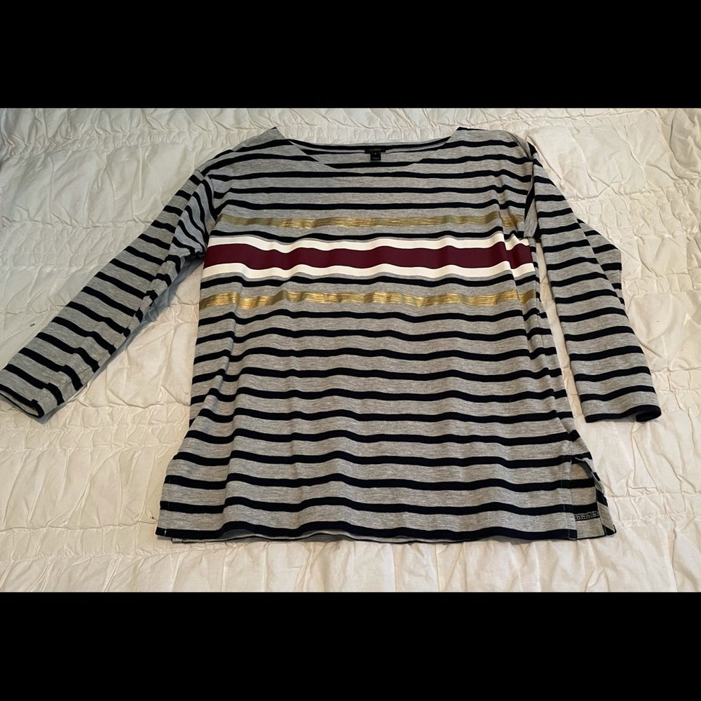 J. Crew Striped Top, S